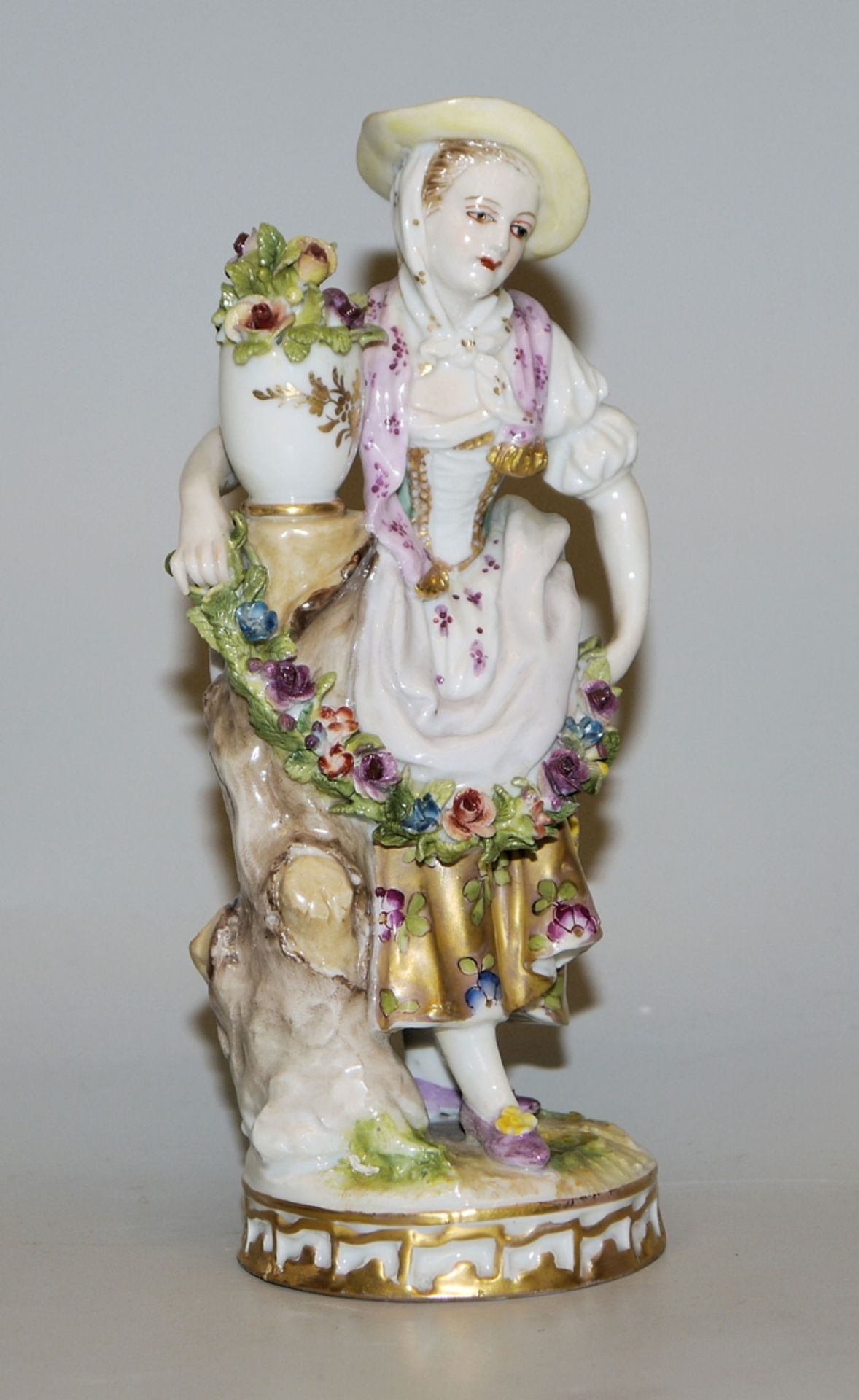 Porcelain sculpture of a gardener, Ludwigsburg, 1760/70