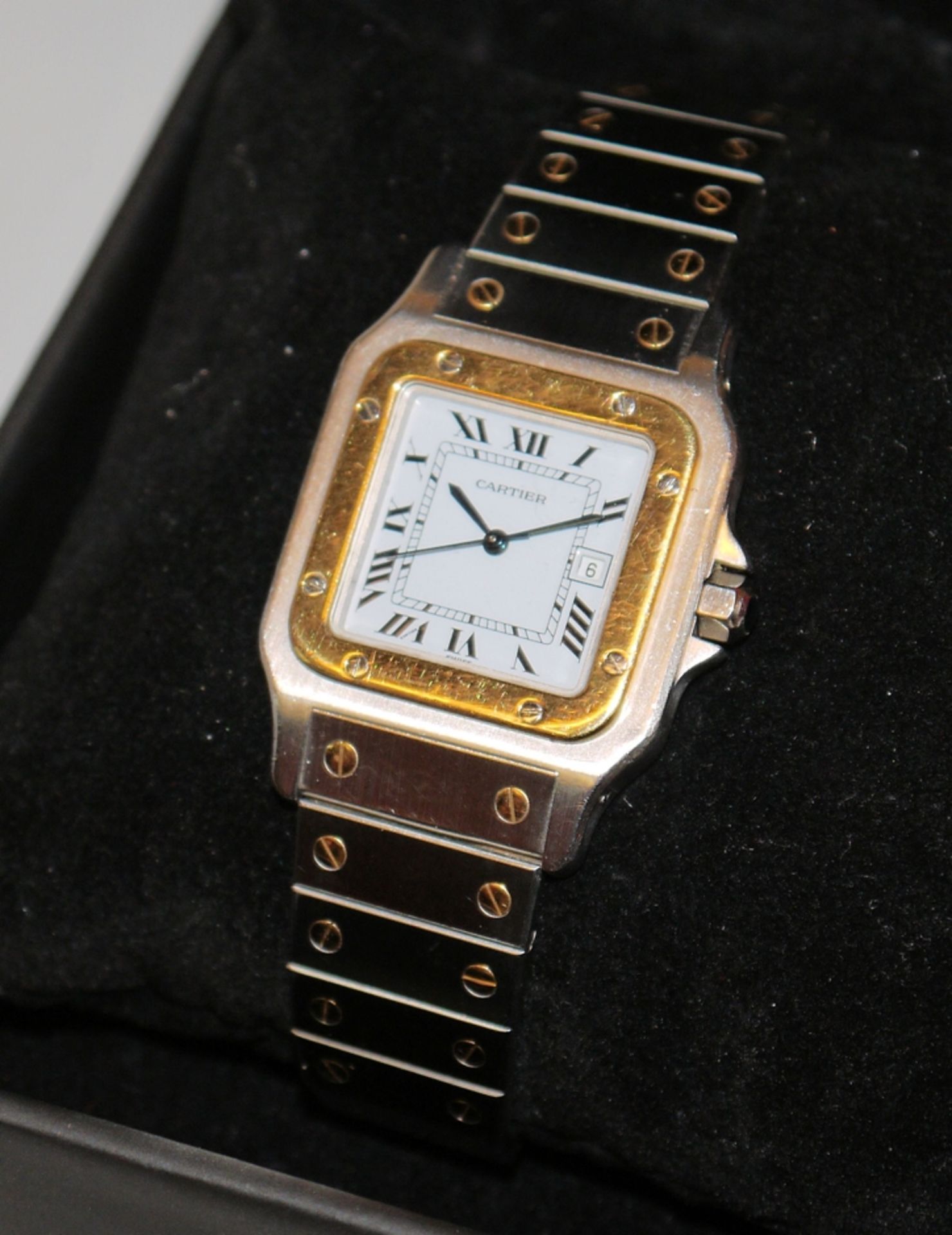 Santos de Cartier, automatic men's wristwatch of the 1990s