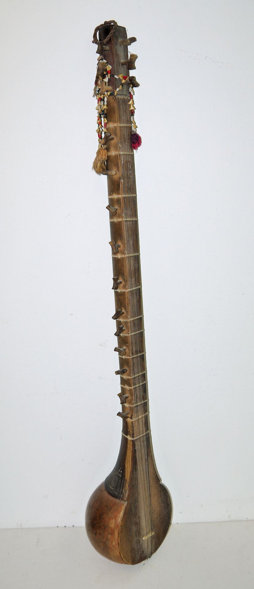 Traditional stringed instrument tambour from Afghanistan 