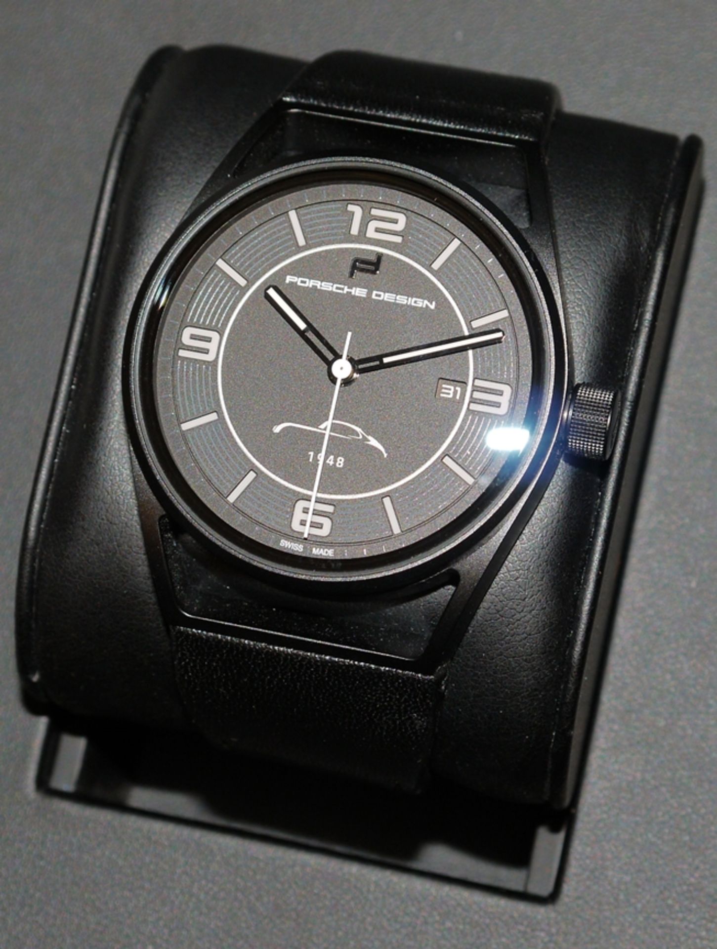 Porsche Design 1919 Datetimer Eternity, limited edition men's wristwatch with accessories - Image 2 of 2