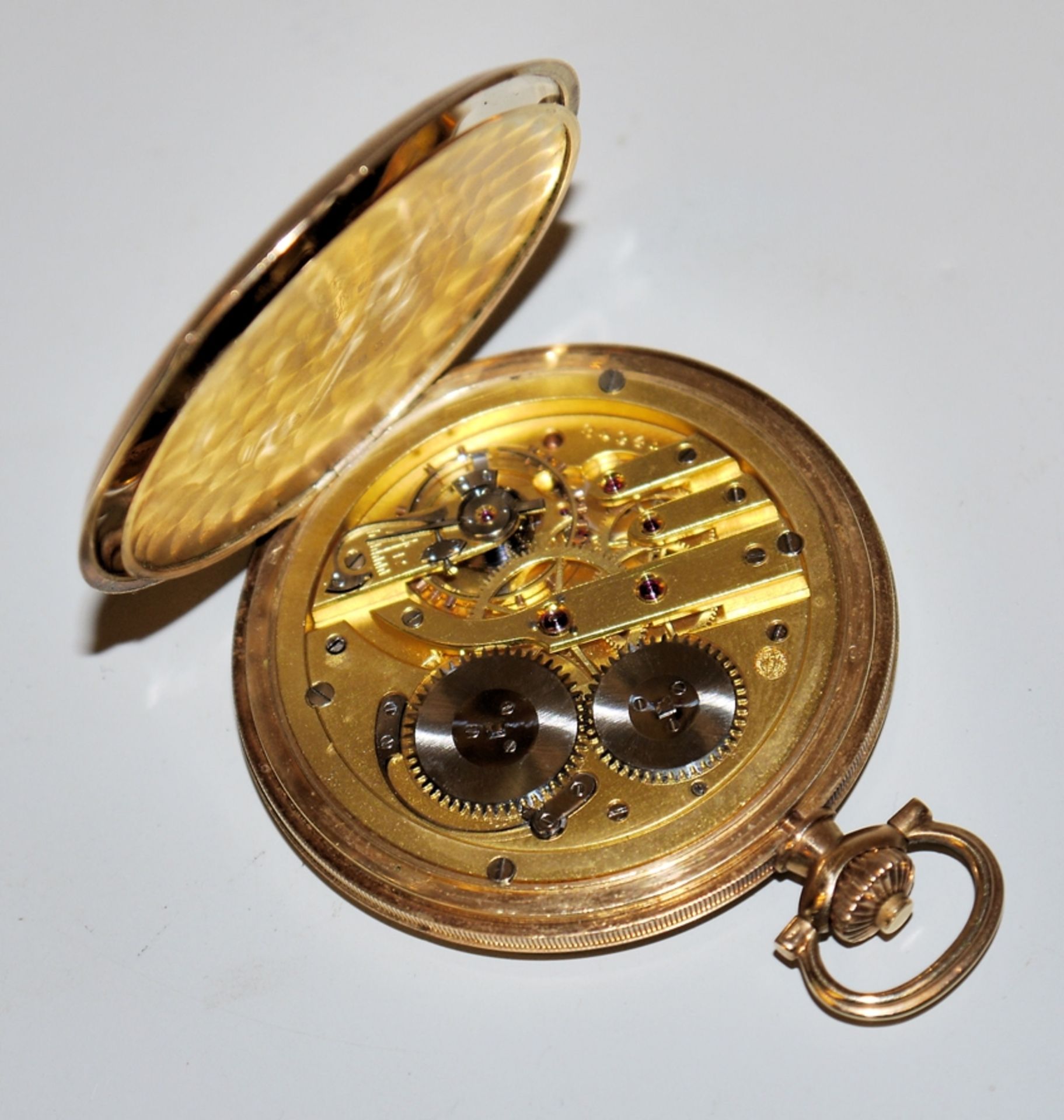 IWC Savonette gold gentleman's pocket watch, Switzerland circa 1925/30, - Image 2 of 3