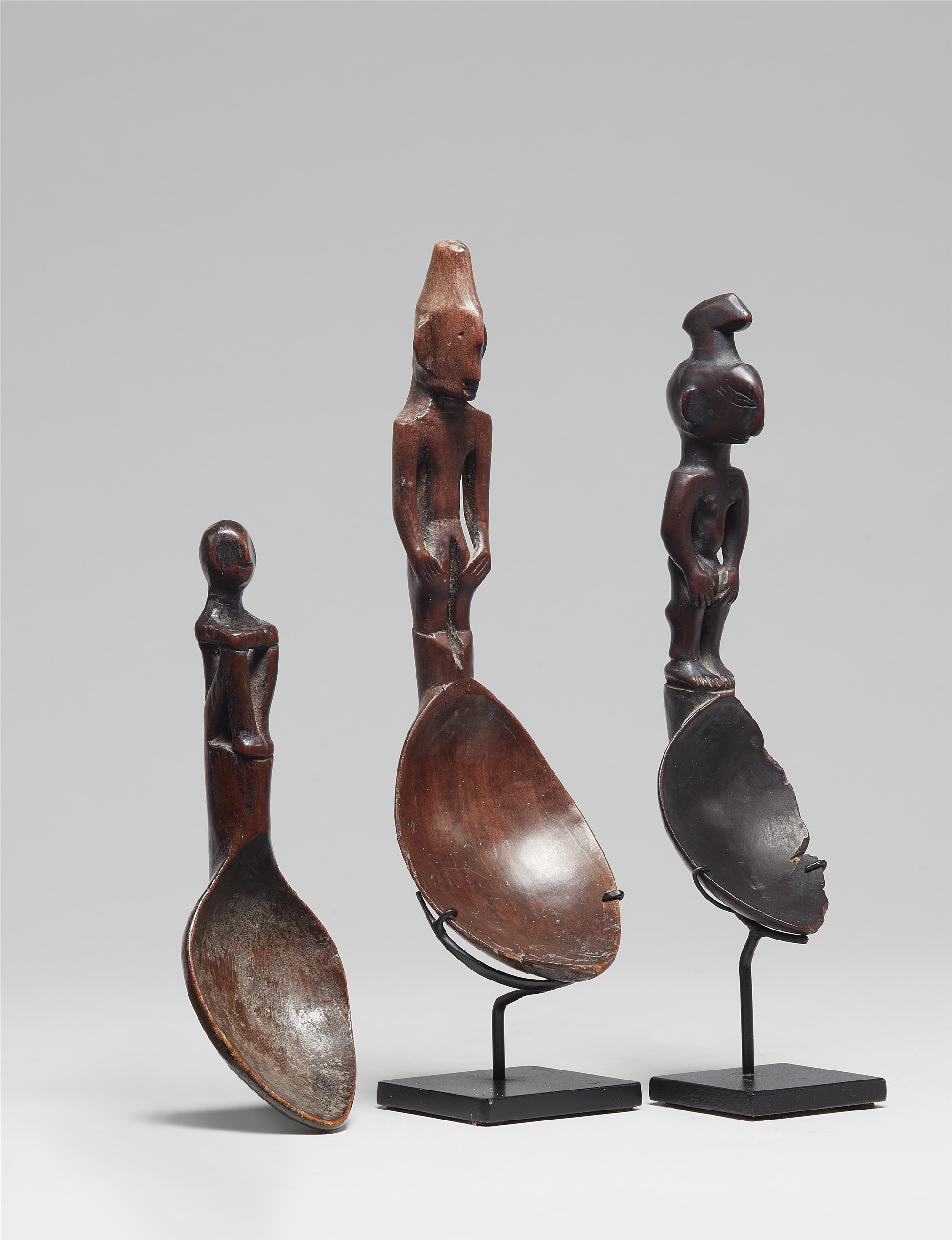 THREE IFUGAO SPOONS