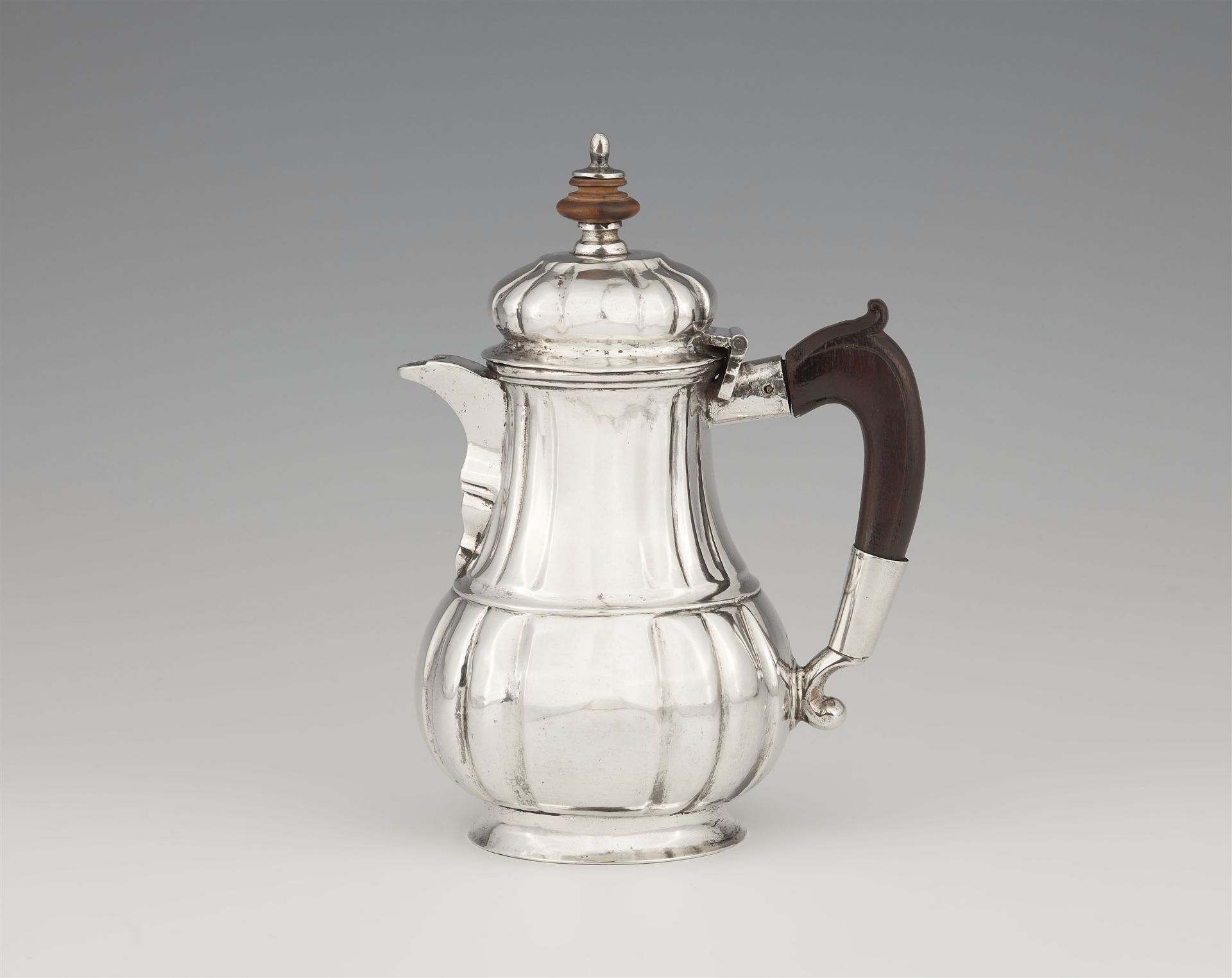 A small Berlin Baroque silver ewer