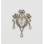 Edwardian Anhänger mit Diamanten