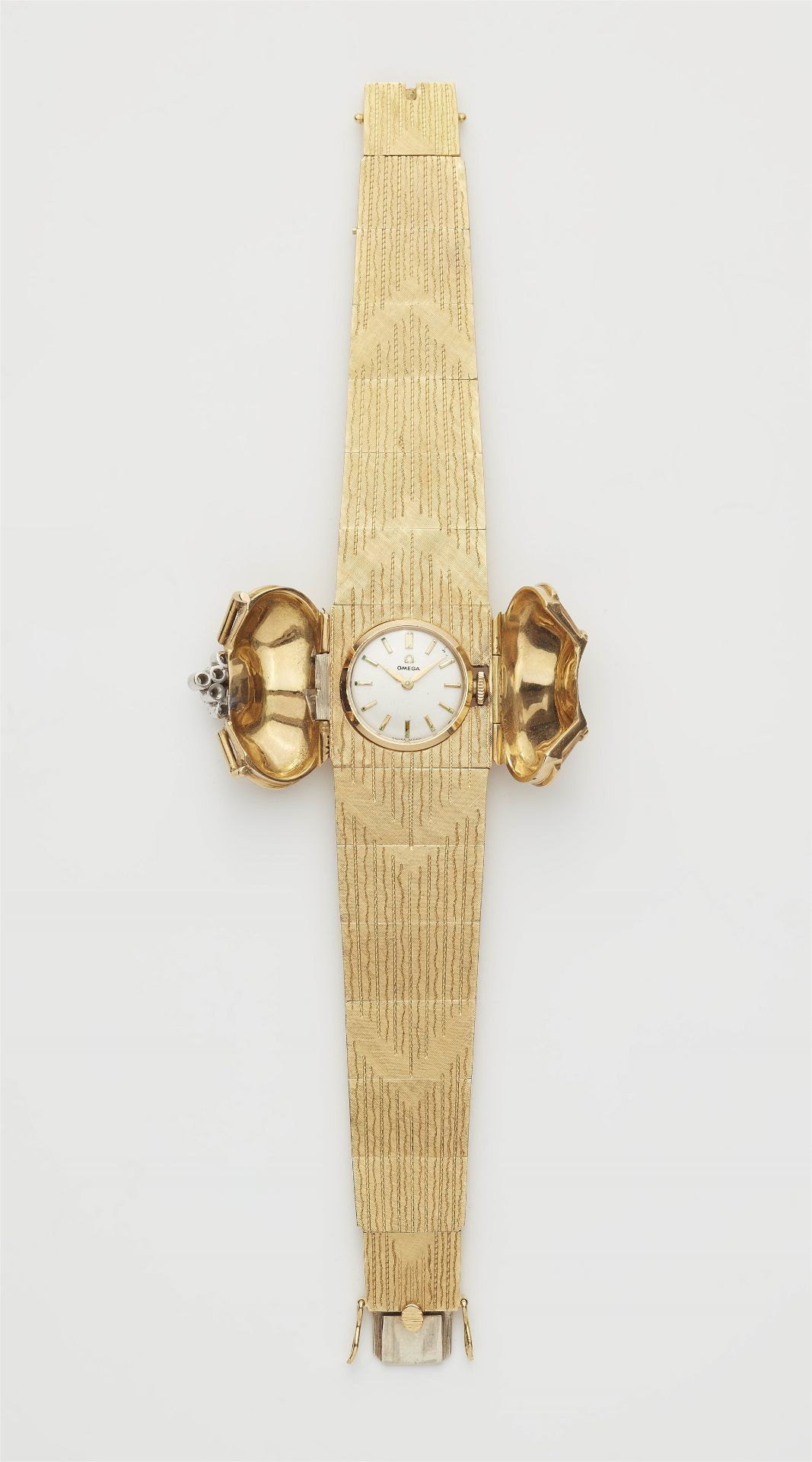 An 18k gold ladies Omega cocktail wristwatch