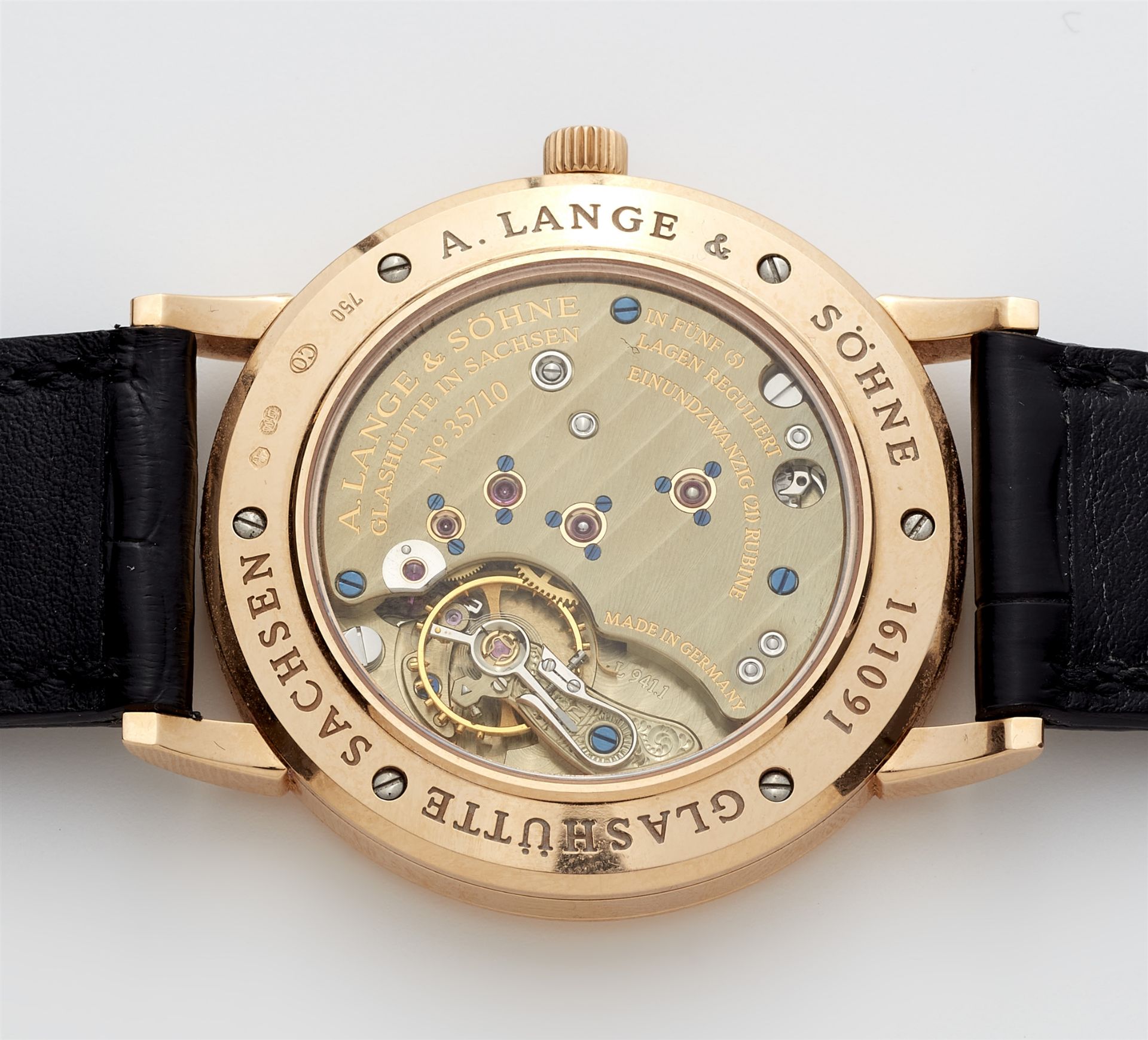 An 18k yellow gold manual winding A. Lange & Söhne 1815 gentleman´s wristwatch - Image 2 of 2
