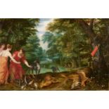 Jan Brueghel d. J., Hendrick van Balen, Dianas Nymphen nach der Jagd