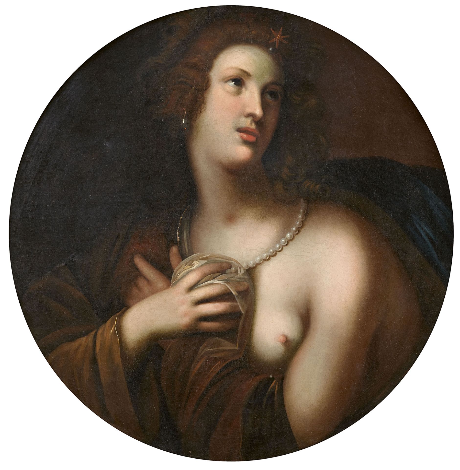 Leonardo Grazia da Pistoia, zugeschrieben, Eine weibliche allegorische Figur (Hl. Maria Magdalena?)