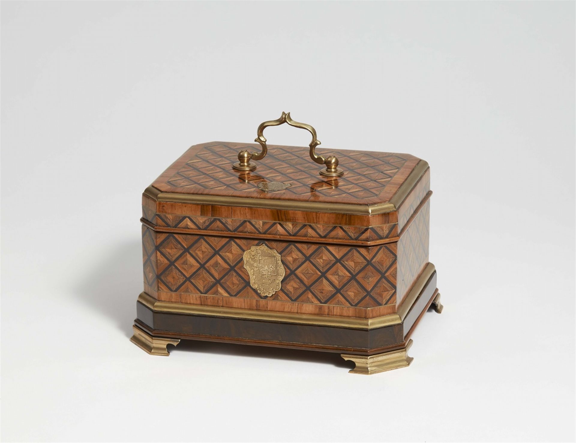 A marquetry box by Abraham Roentgen