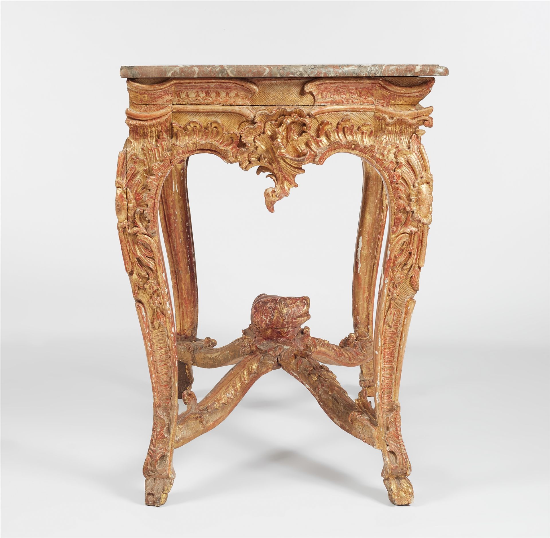 A Fulda giltwood console table - Image 5 of 5