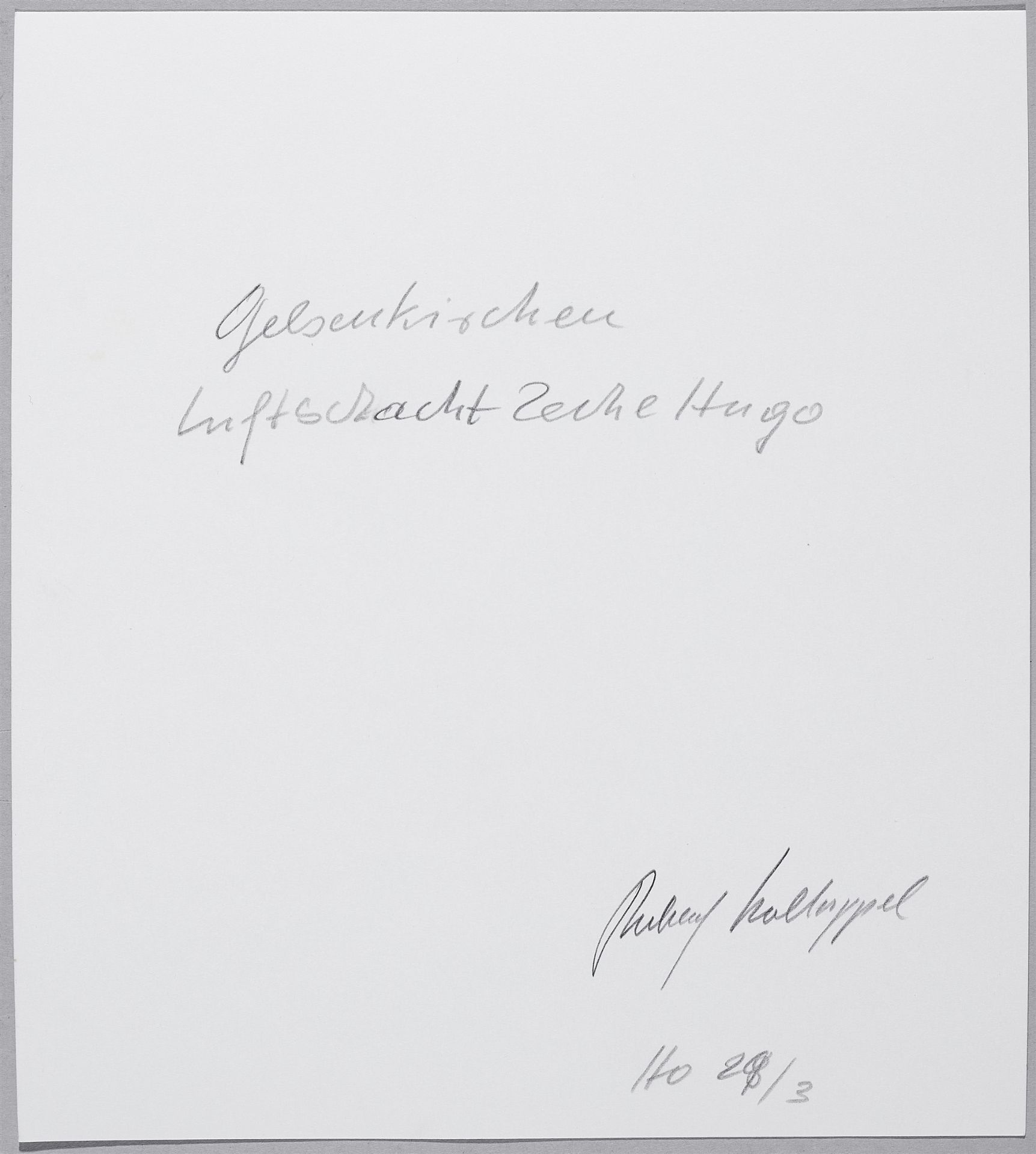 Rudolf Holtappel, Luftschacht Zeche Hugo, Gelsenkirchen - Bild 2 aus 2