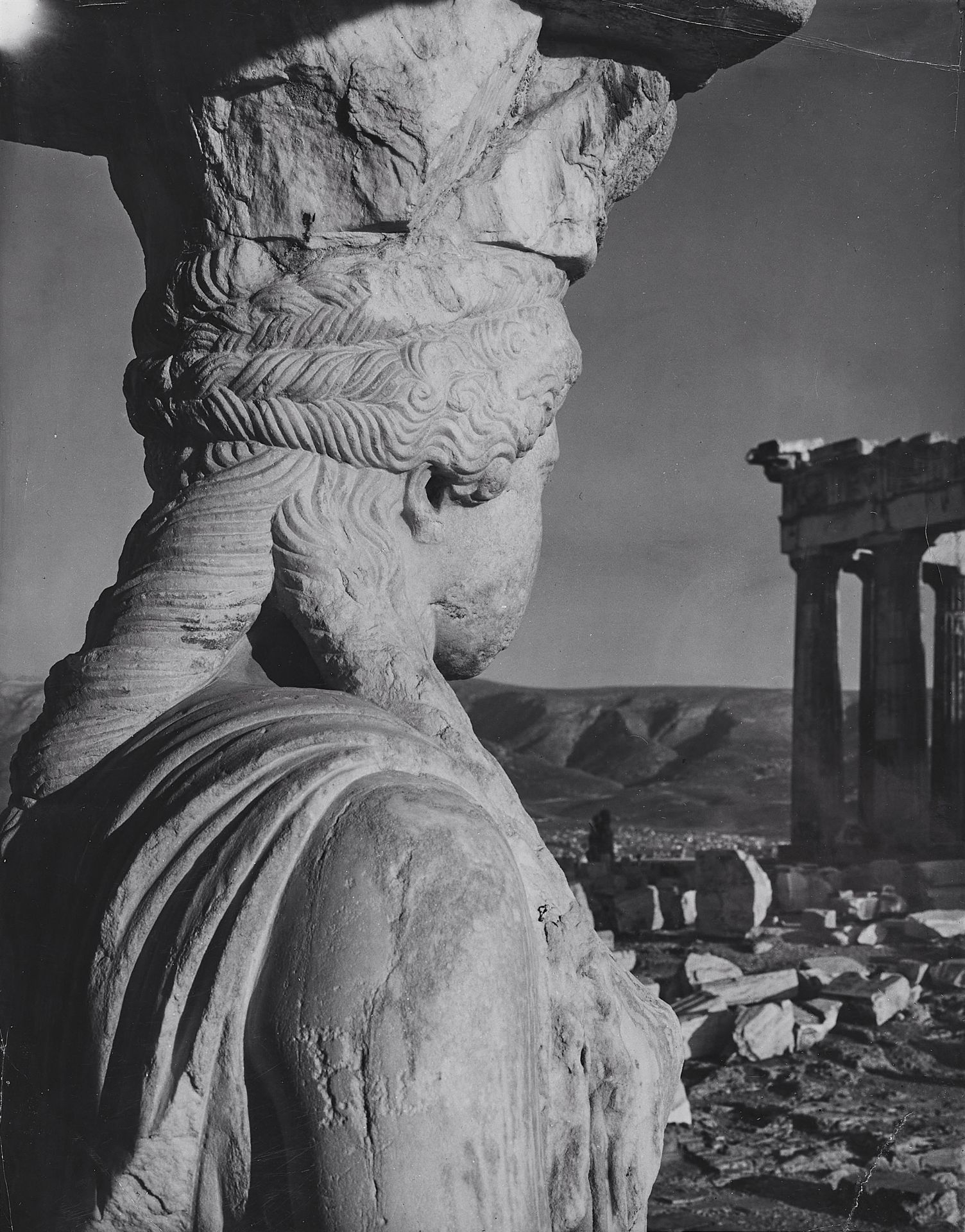 Walter Hege, Koren des Erechtheion, Akropolis