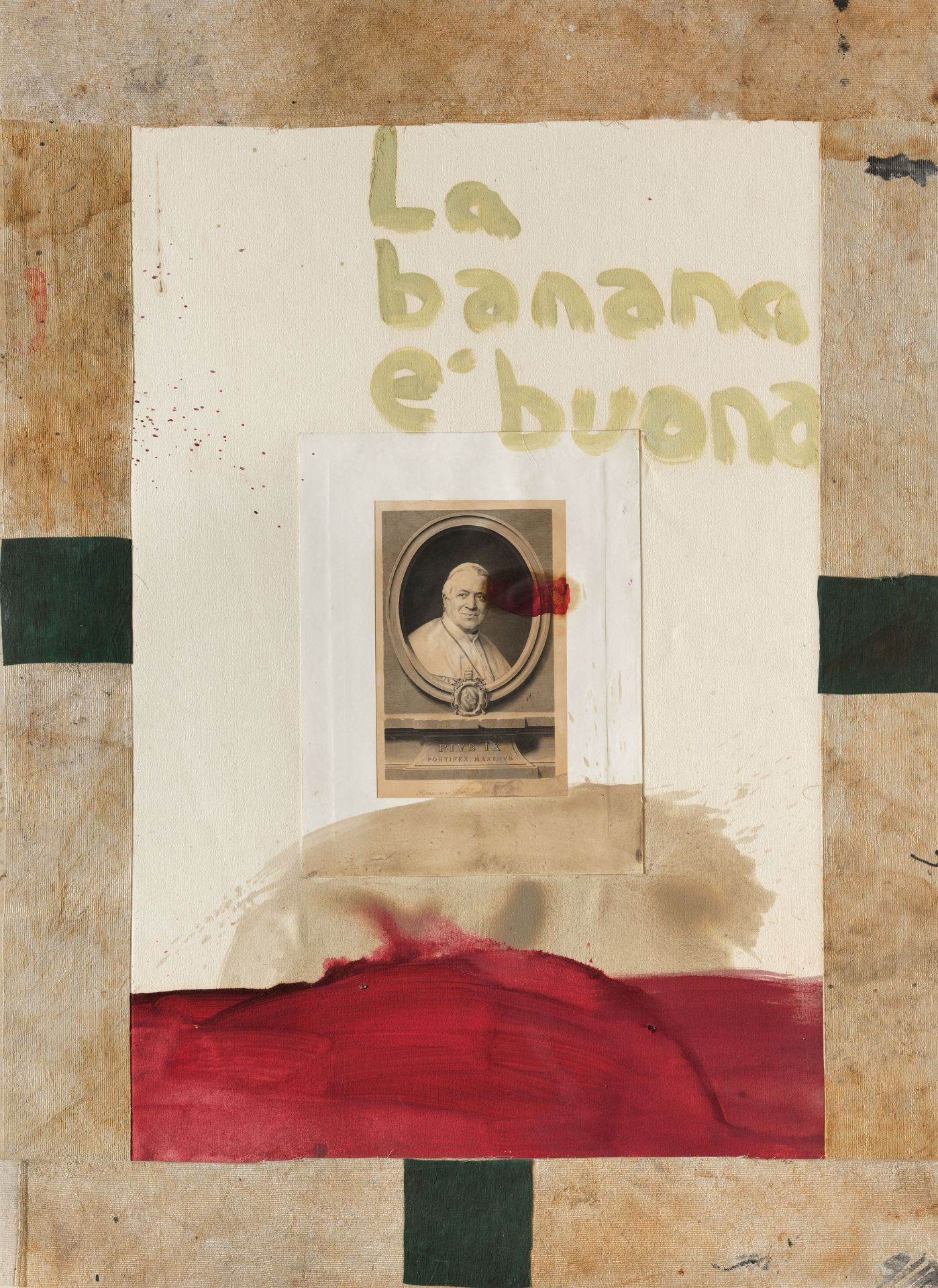 Julian Schnabel, Untitled (La Banana è buona)