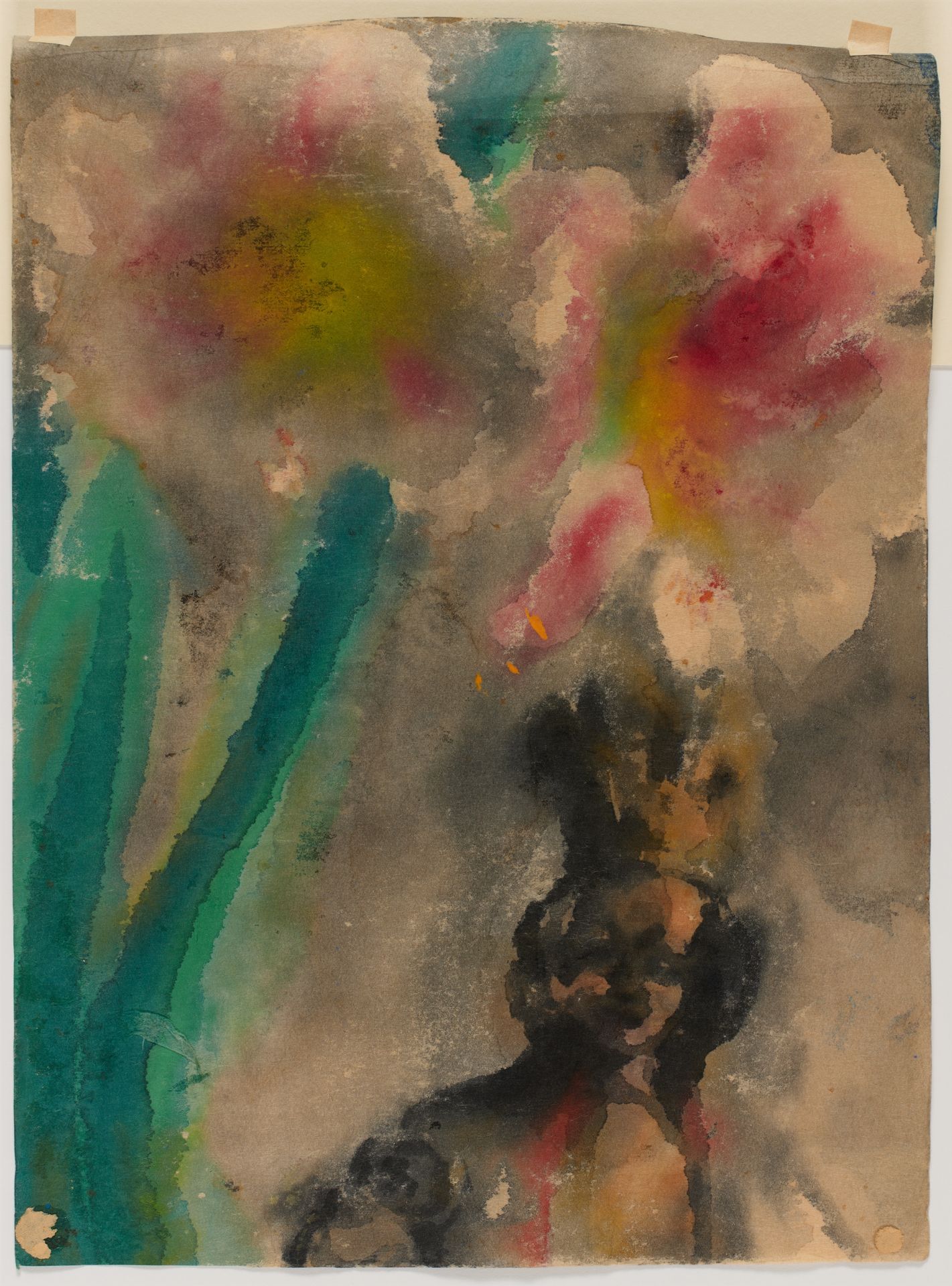 Emil Nolde, Amaryllis mit Madonnenfigur - Image 2 of 2