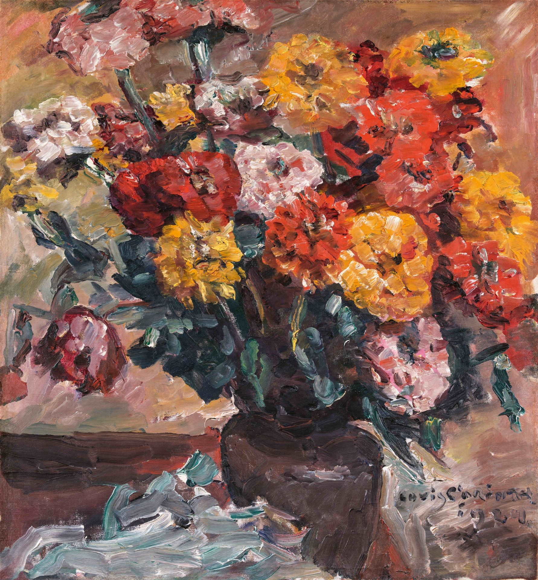 Lovis Corinth, Zinnien