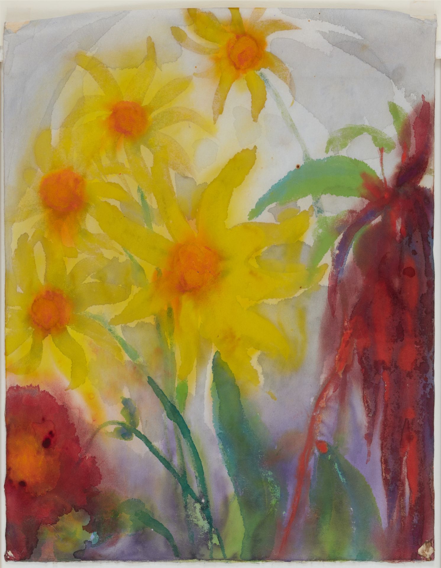 Emil Nolde, Sonnenblumen und Fuchsschwanz - Image 2 of 2