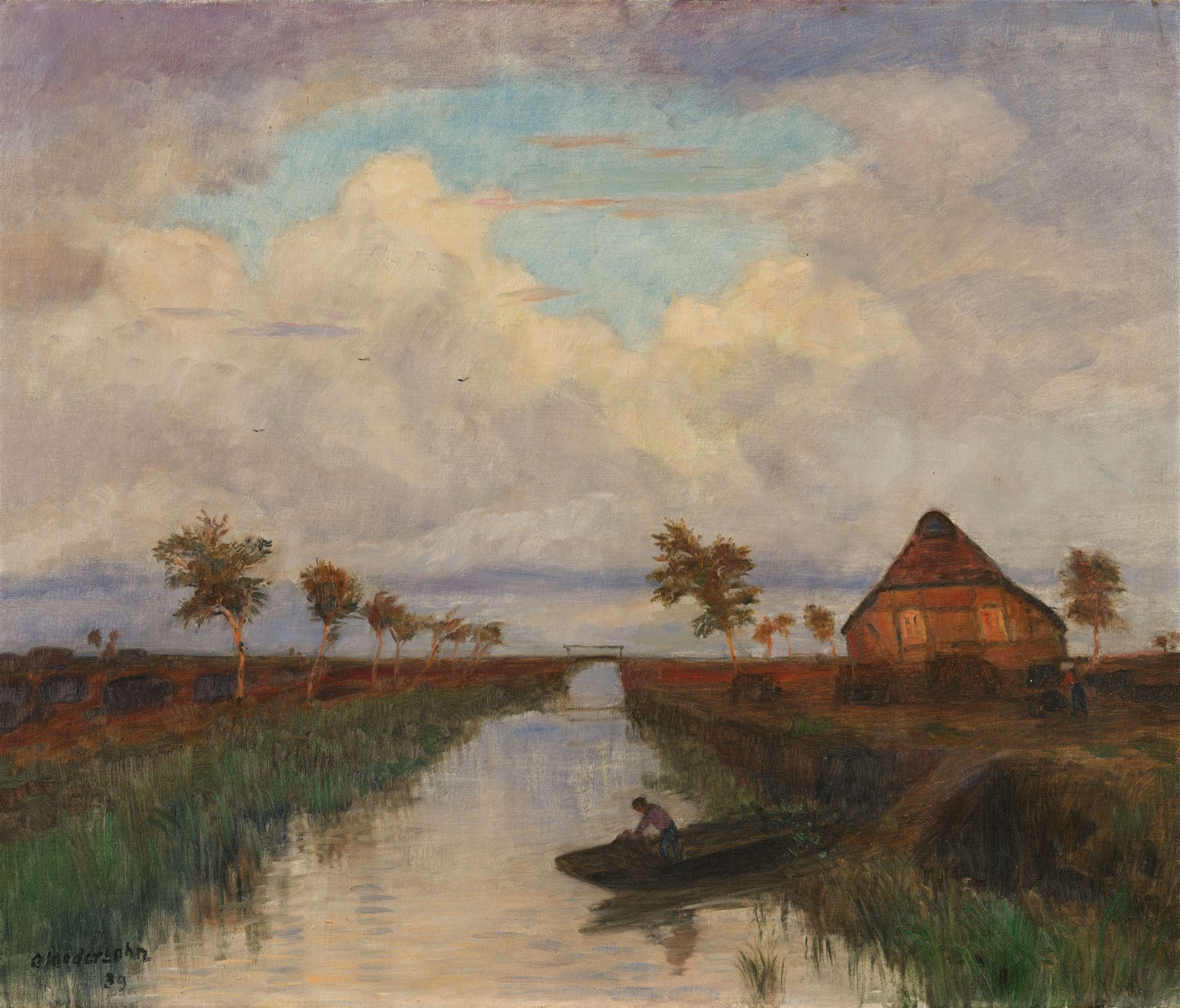 Otto Modersohn, Moorlandschaft