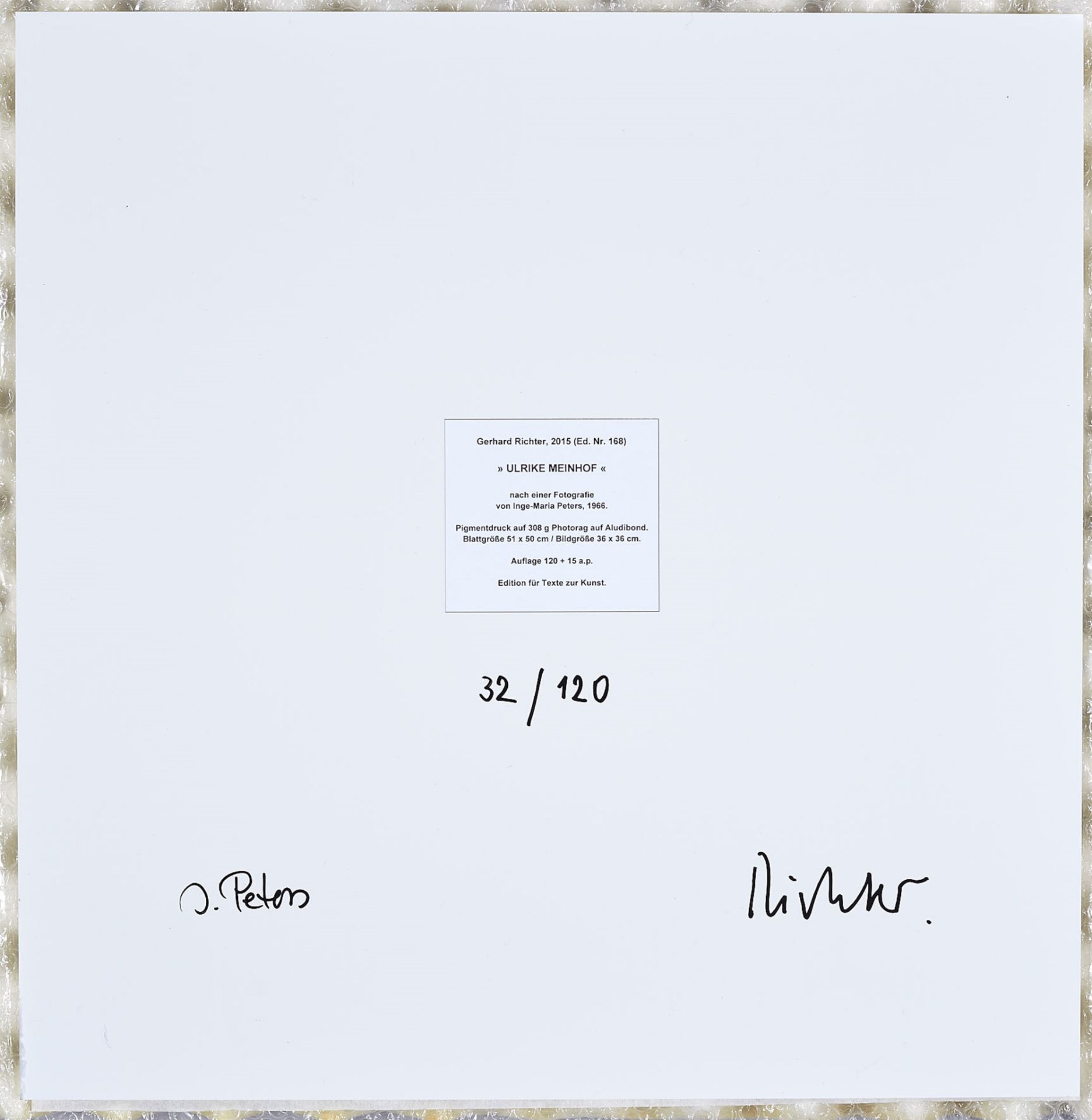 Gerhard Richter, Ulrike Meinhof (2015) - Image 2 of 2