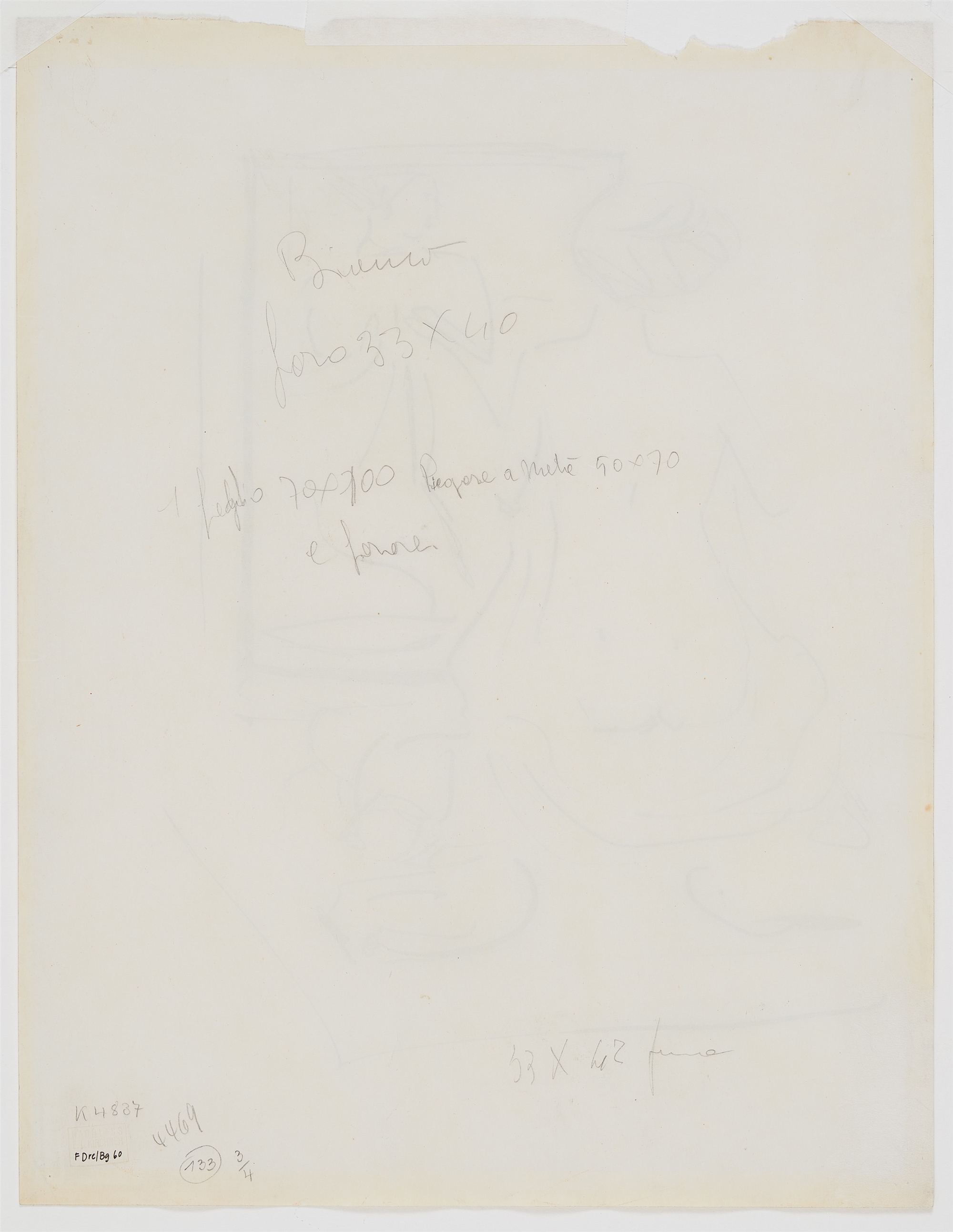 Ernst Ludwig Kirchner, Weiblicher Akt vor Spiegel - Image 2 of 2