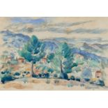 Henri Charles Manguin, Paysage à Saint-Tropez