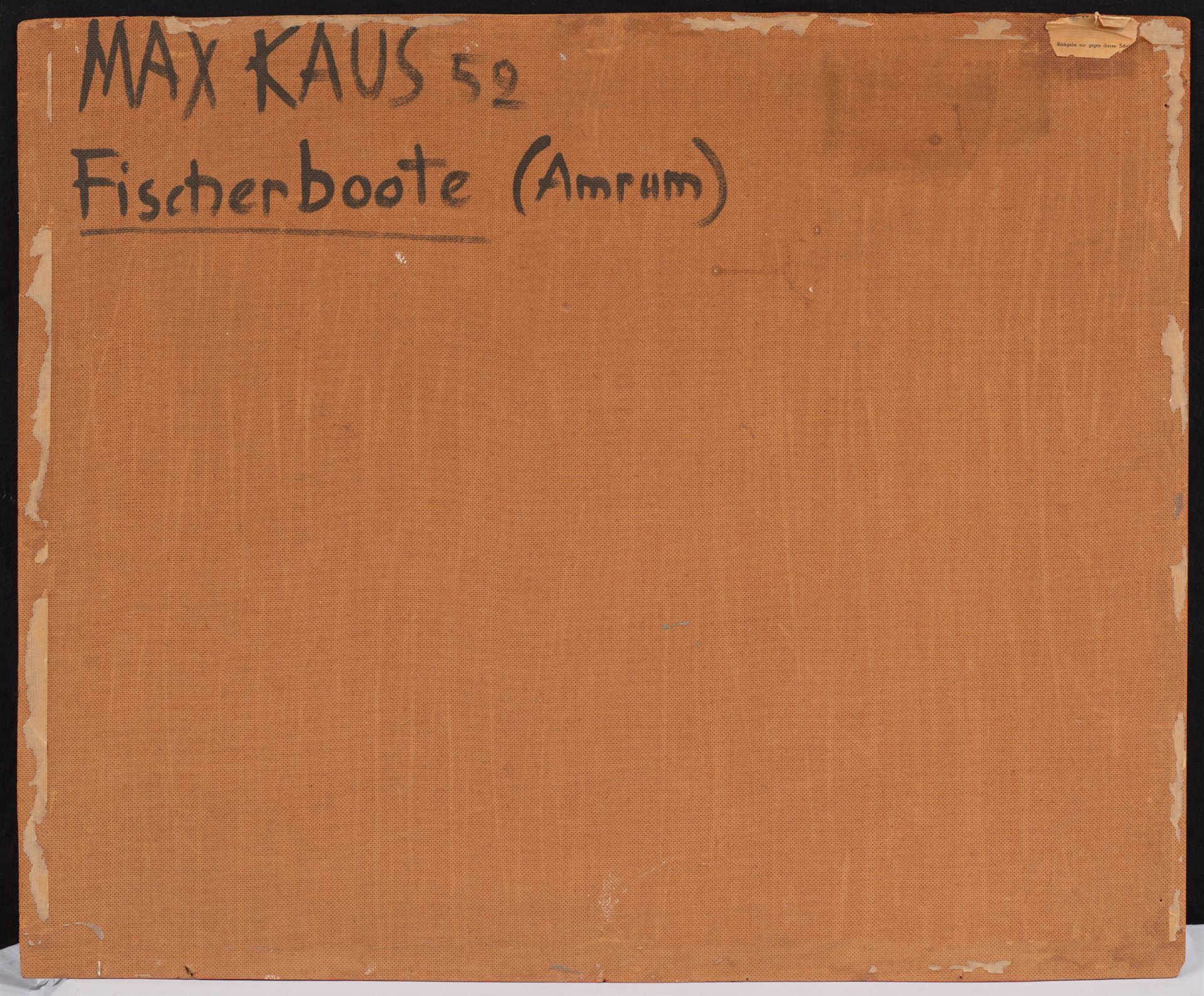 Max Kaus, Fischerboote (Amrum) - Bild 2 aus 2