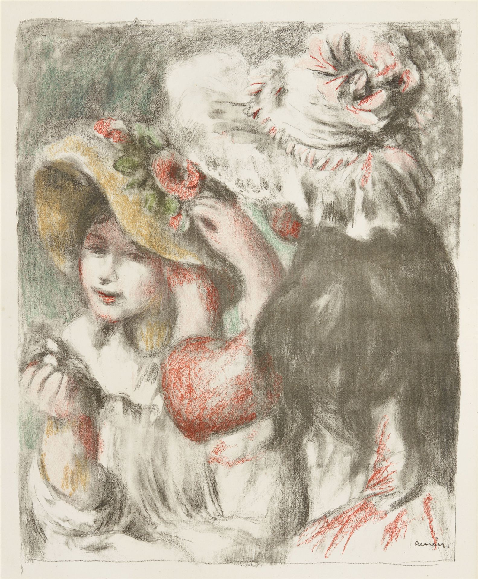 Pierre-Auguste Renoir, Le Chapeau Épinglé, 2e planche