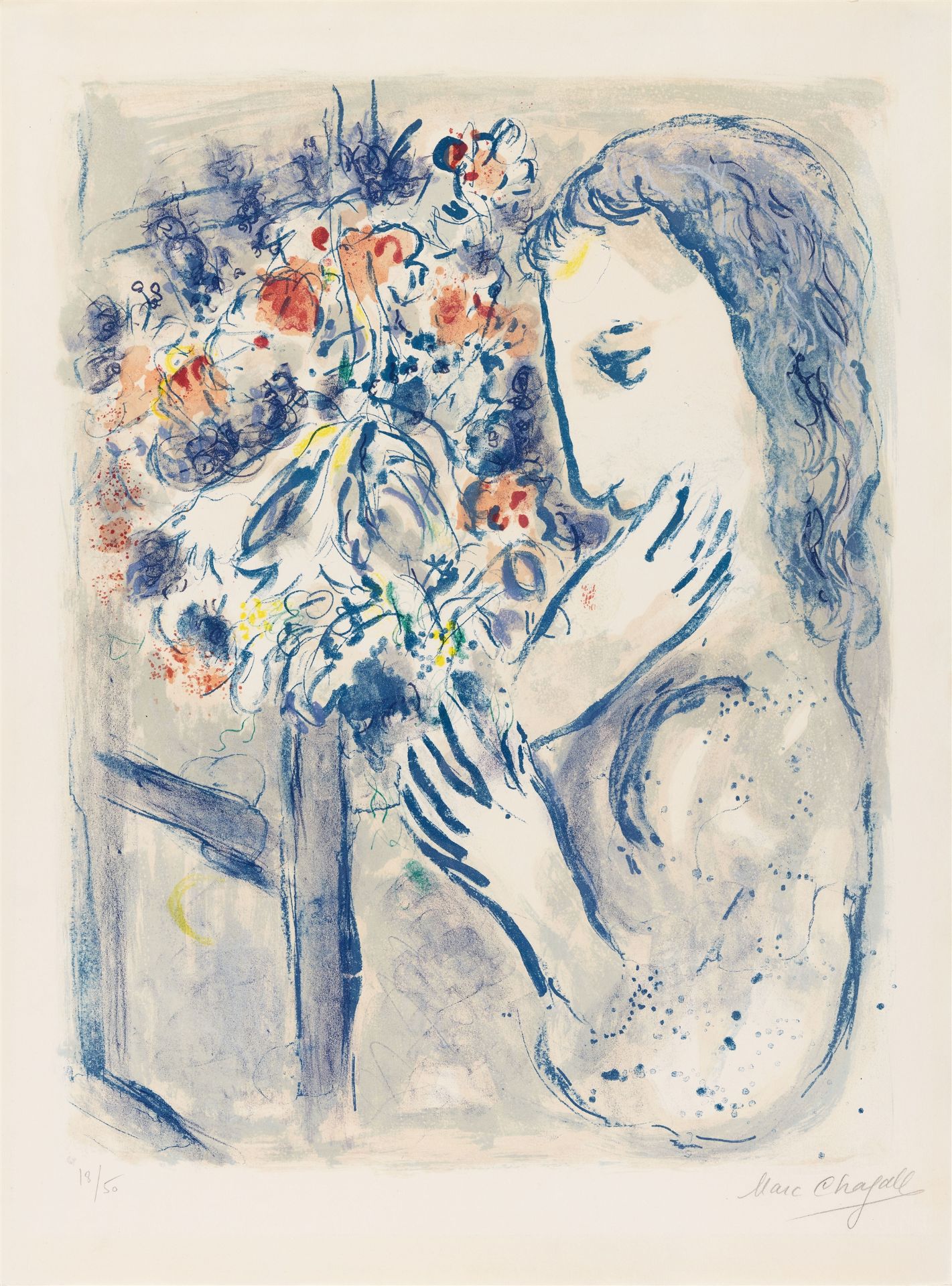 Marc Chagall, Femme près de la Fenêtre