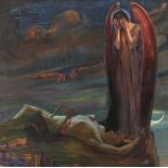 Maksimilijan Vanka, L'Ange pleure la Mort d'Orphée tué par les Ménades
