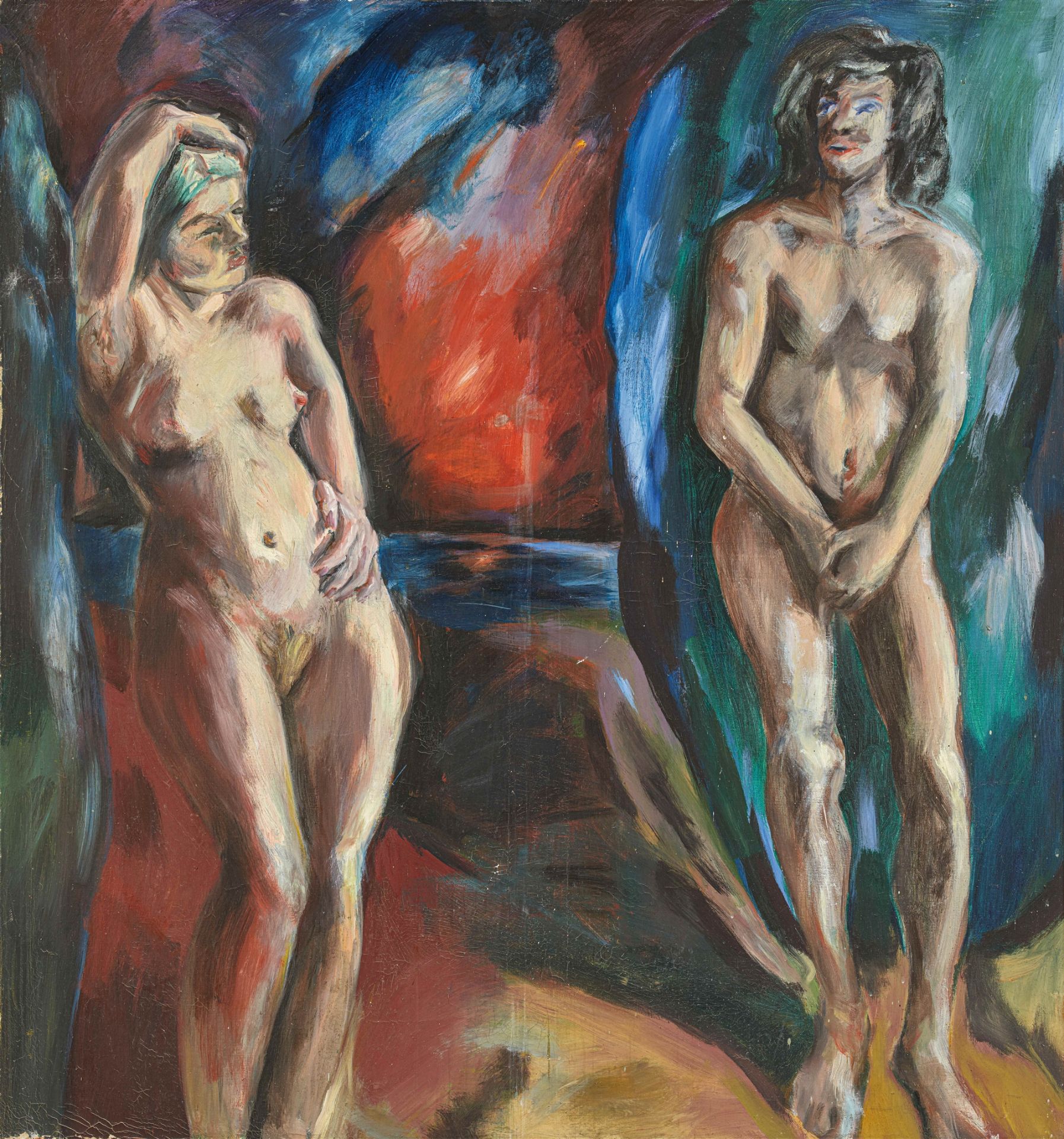 Rainer Fetting, Adam und Eva