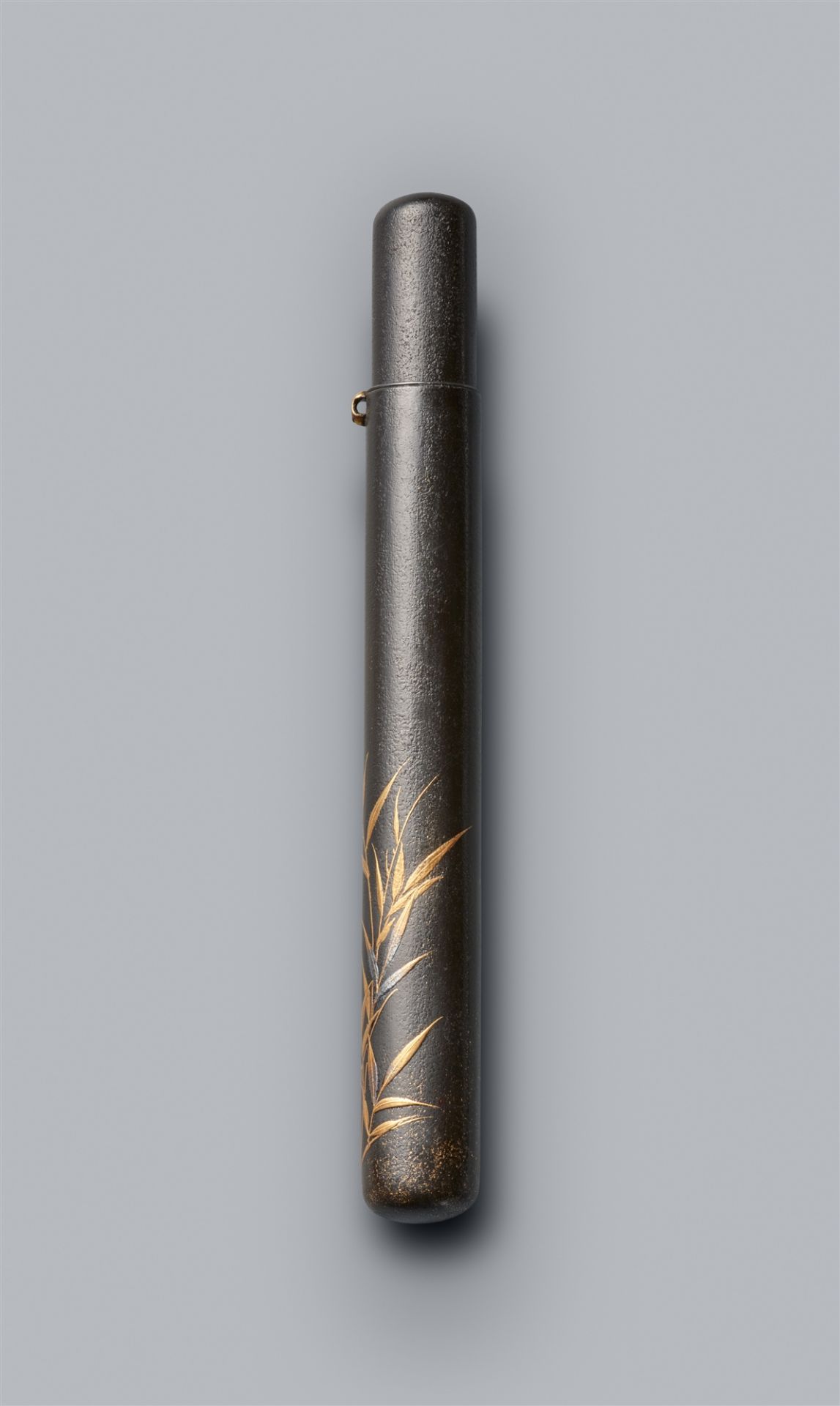 A lacquer kiseruzutsu. Late 19th century