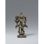 Venugopala. Gelbguss. Indien. Wohl 17. Jh.