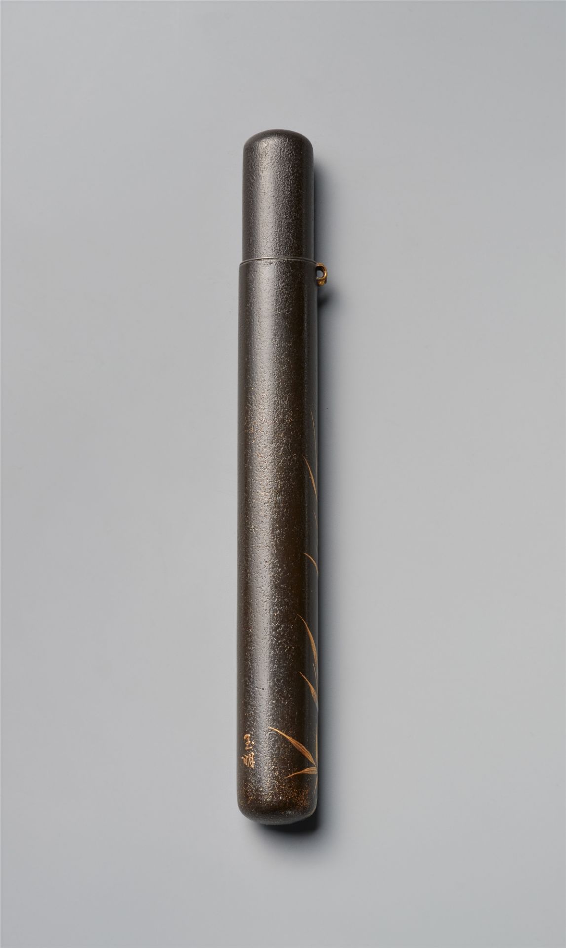 A lacquer kiseruzutsu. Late 19th century - Image 2 of 3