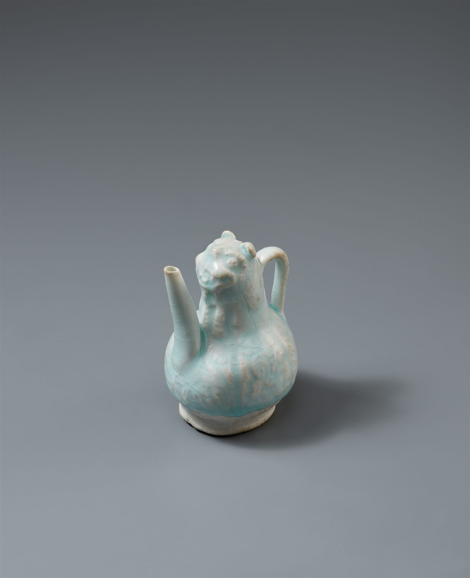 A rare small qingbai water dropper. Song Dynasty, 13th/14th century - Image 3 of 3