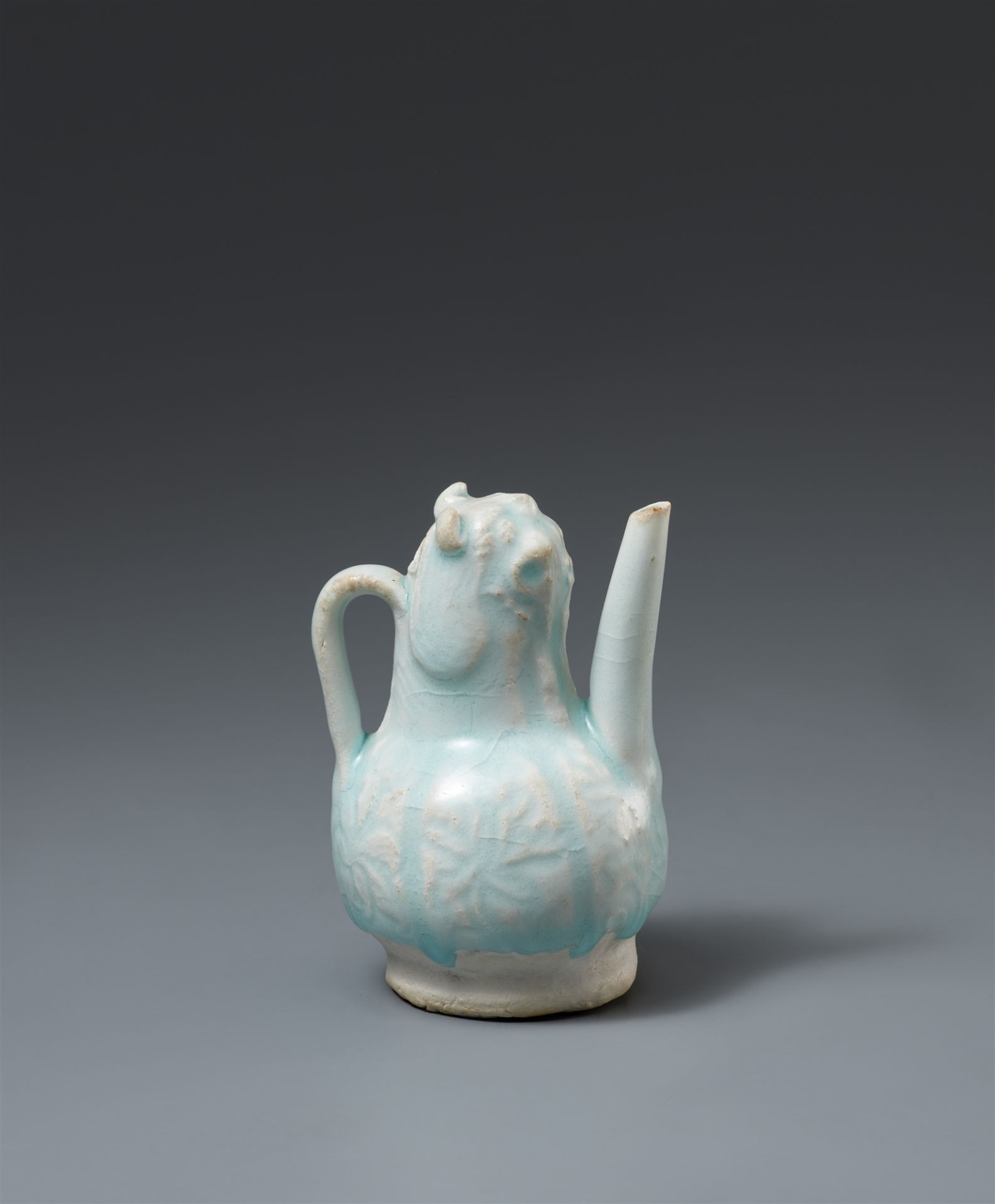 A rare small qingbai water dropper. Song Dynasty, 13th/14th century