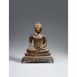 Buddha Shakyamuni. Bronze. Thailand, Ratanakosin. Frühes 19. Jh.