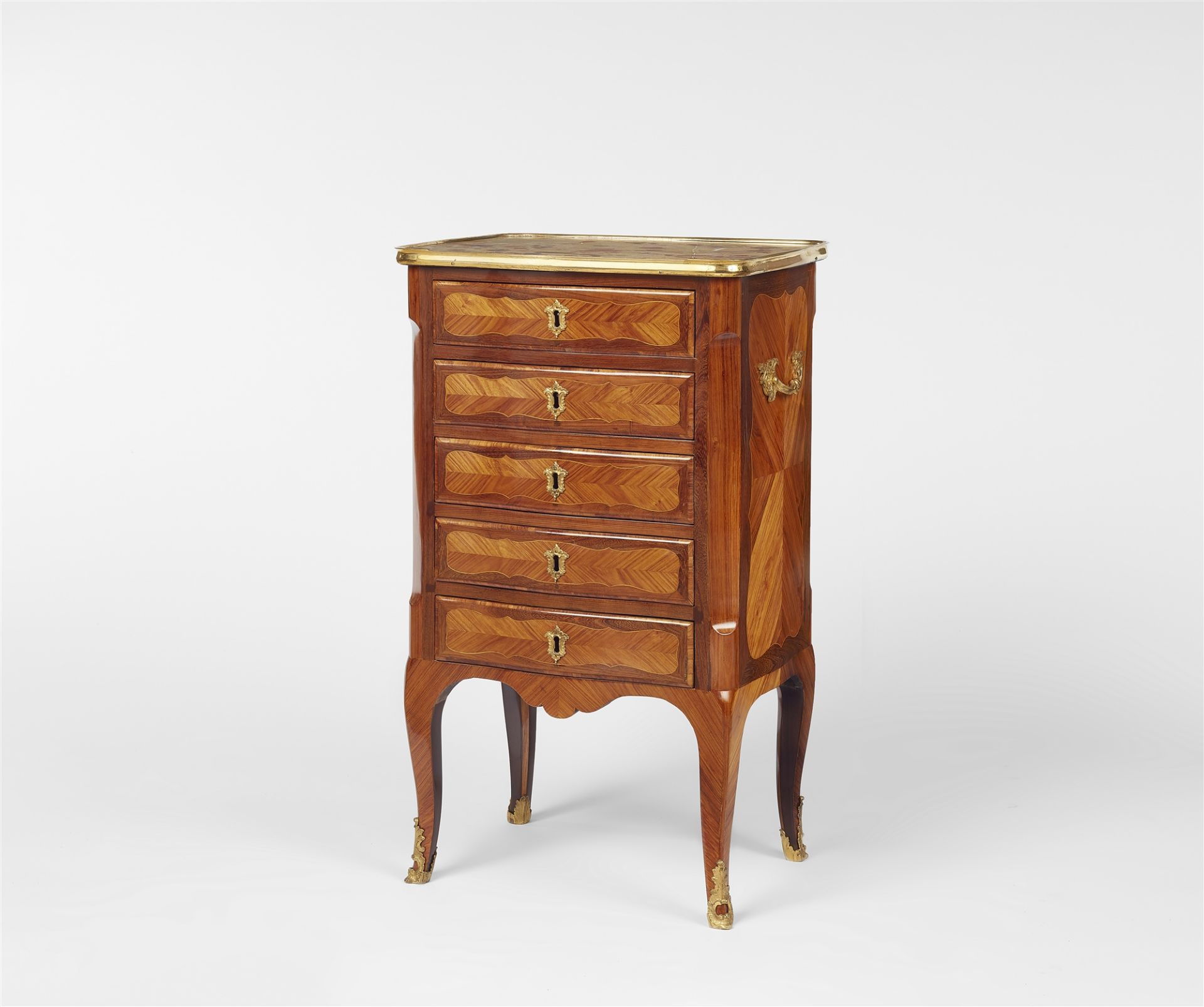 A Louis XV writing cabinet
