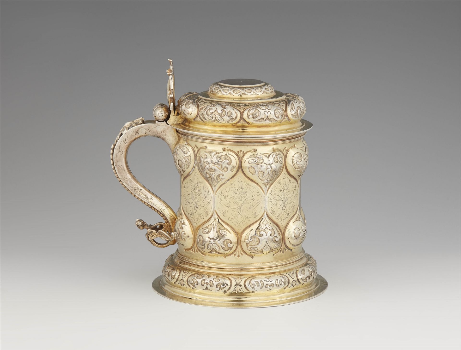 A parcel gilt Reval silver tankard - Image 2 of 3
