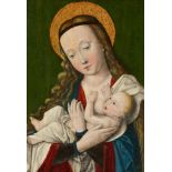 Süddeutscher Meister um 1480/1490, Madonna mit Kind