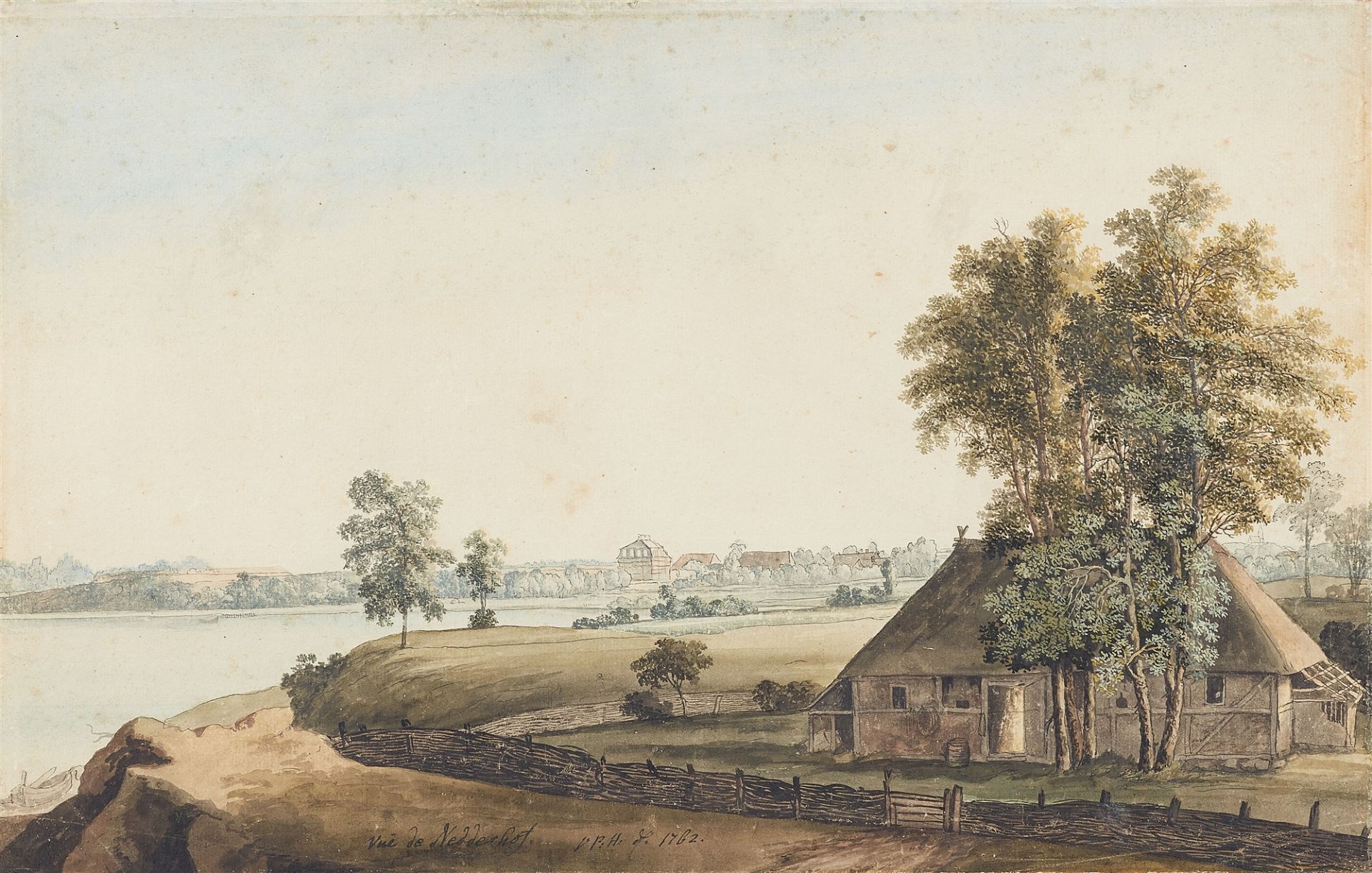 Jacob Philipp Hackert, Zwei Ansichten von Neederhof bei Stralsund - Bild 2 aus 2