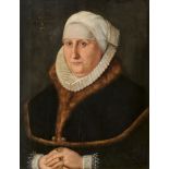 Joos van Winghe, Bildnis einer Frankfurter Patrizierin