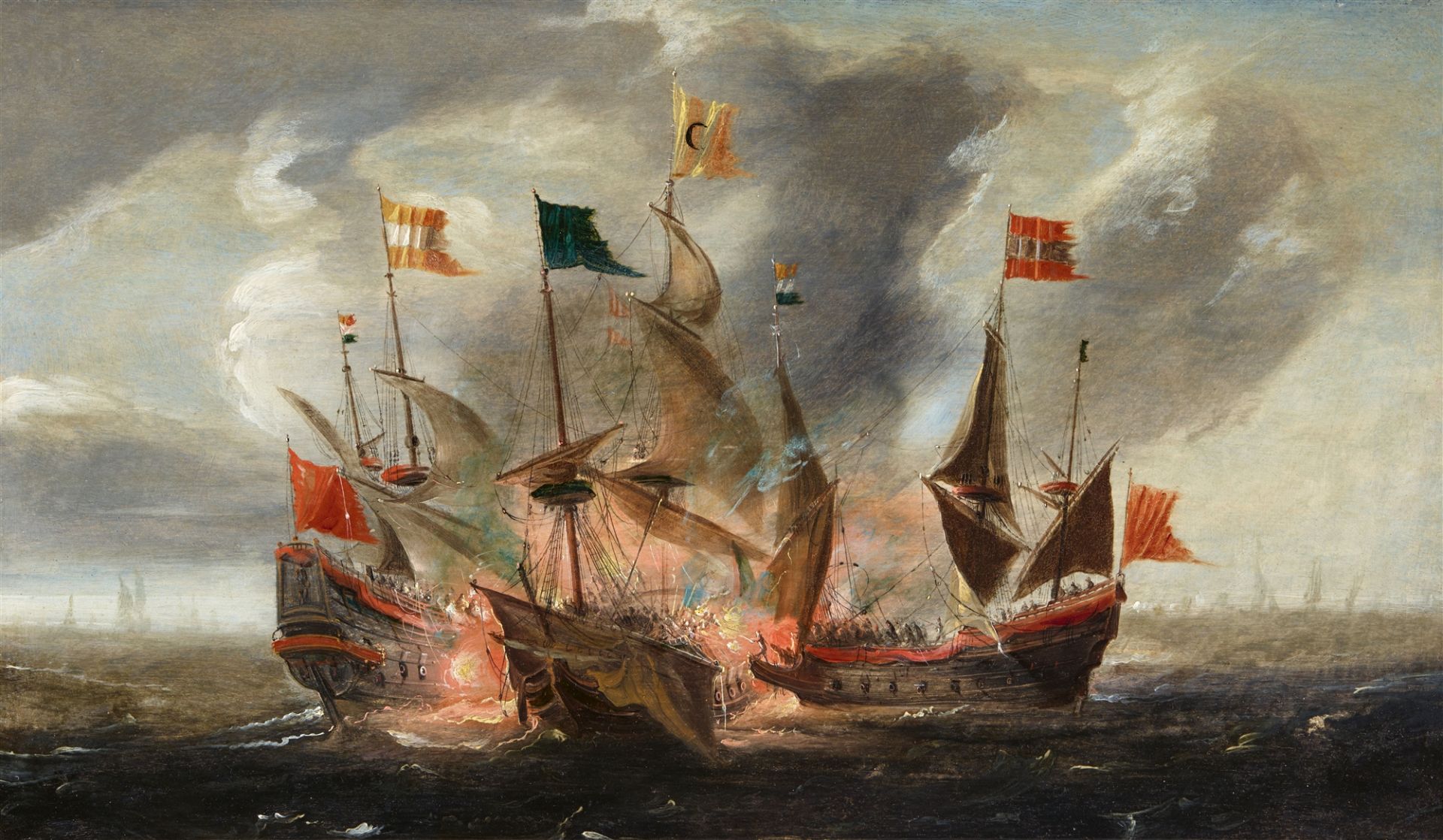 Aert Anthonissen, A Naval Battle