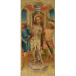 Meister des Friedrich-Altars (Wiener-Neustädter Altars) von 1447, Die Geißelung Christi. Die Dornenk