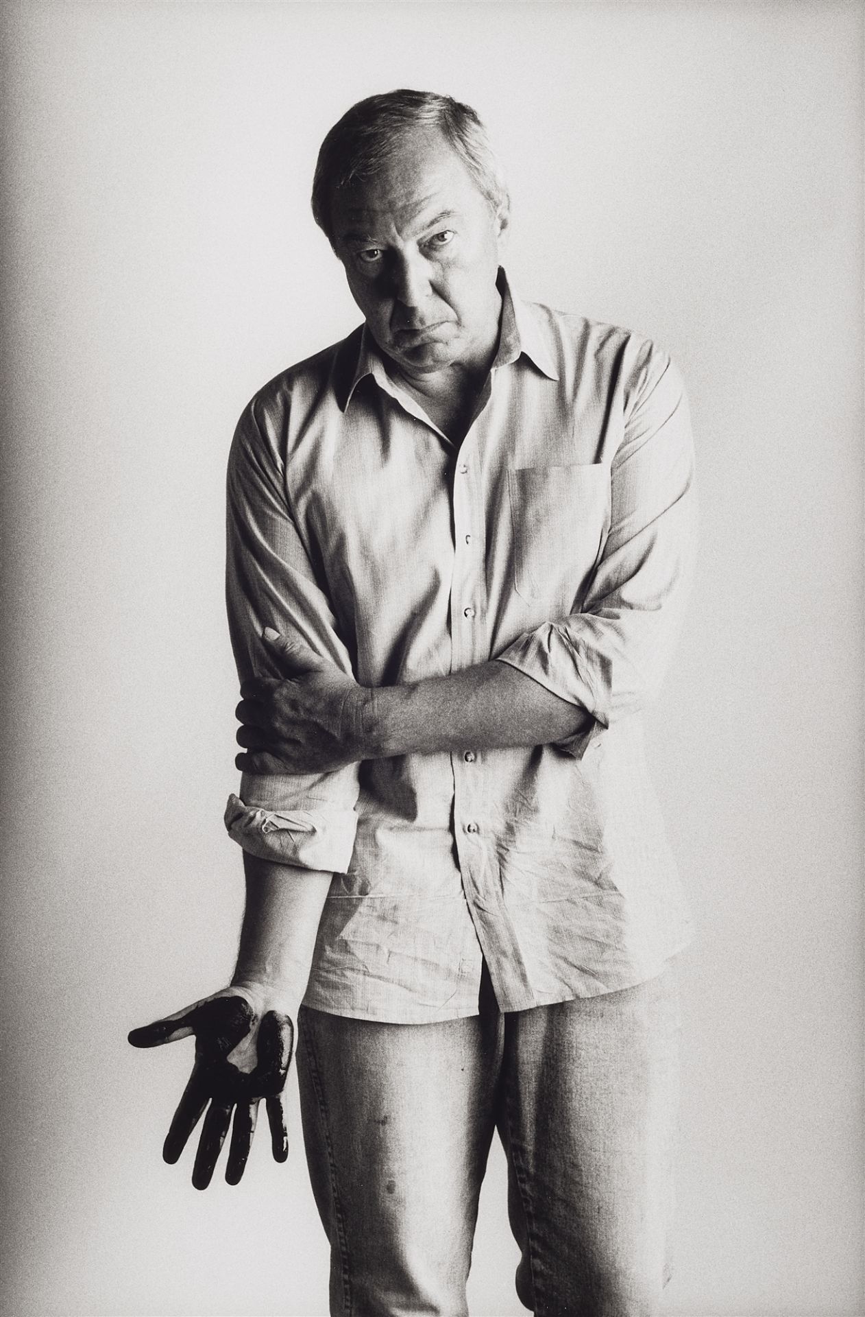 Serge Cohen, Jasper Johns, New York