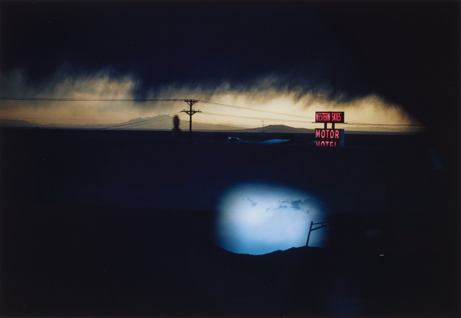 Ernst Haas, Western Skies Motel, Colorado