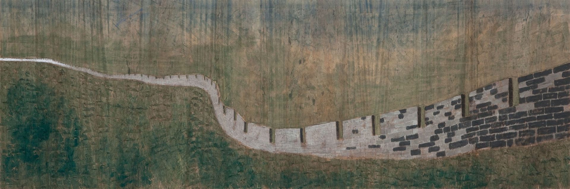 Stephan Balkenhol, Ohne Titel (Chinesische Mauer) - Bild 2 aus 3