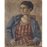 Massimo Campigli, Ritratto della moglie (Magdalena Radulescu)