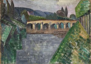 Auguste Herbin, Le pont