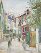 Maurice Utrillo, Le Sacré-Coeur de Montmartre (et rue Norvins)