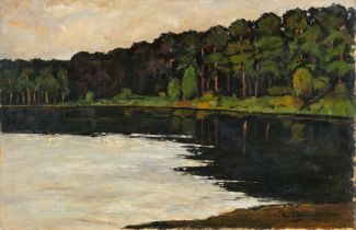 Walter Leistikow, Grunewaldsee am Morgen