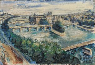 Anton Räderscheidt, Ansicht von Paris